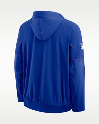 Buffalo Bills Sideline Anorak Men's Nike NFL 1/2-Zip Hooded Jacket